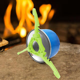 Maxbell Gas Tank Bracket Canister Stand Camping Holder Fishing Cooking Hiking Green