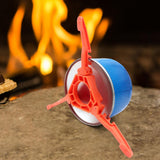 Maxbell Gas Tank Bracket Canister Stand Camping Holder Fishing Cooking Hiking Orange