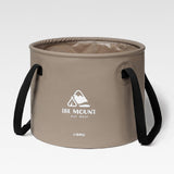 Maxbell Outdoor Water Container Multifunctional Ice Bucket Round for Camping Hiking 20L Coffee