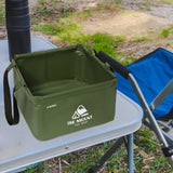 Maxbell Outdoor Water Container Carrier with Handle for Camping Hiking Fishing 15L Green