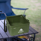 Maxbell Outdoor Water Container Carrier with Handle for Camping Hiking Fishing 15L Green