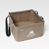 Maxbell Outdoor Water Container Carrier with Handle for Camping Hiking Fishing 15L Coffee