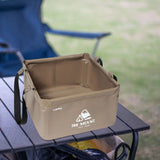 Maxbell Outdoor Water Container Carrier with Handle for Camping Hiking Fishing 15L Coffee