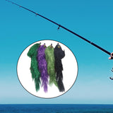 Maxbell Biomimetic Fishing Lures Multi Fly Fishing for Lake Fishing Fishing Tackle 4pcs
