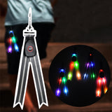 Maxbell LED Flashing Light Pet Cycling Reflective Light Accessories Safety Light Black
