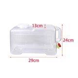 Maxbell 5L Transparent Portable water Storage Barrel Water Tank Container