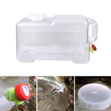 Maxbell 5L Transparent Portable water Storage Barrel Water Tank Container