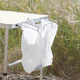Maxbell Trash Bag Holder Table Rack Trash Bag Rack Iron for Kitchen Outdoor