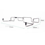 Maxbell Trash Bag Holder Table Rack Trash Bag Rack Iron for Kitchen Outdoor