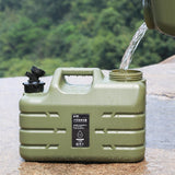 Maxbell Water Container with Faucet Water Jug Water Storage for BBQ Picnic Survival 11L