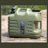 Maxbell Water Container with Faucet Water Jug Water Storage for BBQ Picnic Survival 25L