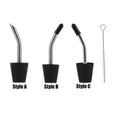 Maxbell Kettle Extension Nozzle Stainless Steel Dustproof for Hiking Camping style A