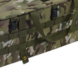 Maxbell Armrest Side Organizer Outdoor Multi Pockets Camping Table Storage Bag Green Multicolor