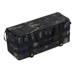 Maxbell Armrest Side Organizer Outdoor Multi Pockets Camping Table Storage Bag Black Multicolor