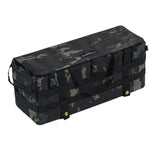 Maxbell Armrest Side Organizer Outdoor Multi Pockets Camping Table Storage Bag Black Multicolor
