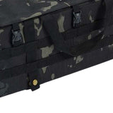 Maxbell Armrest Side Organizer Outdoor Multi Pockets Camping Table Storage Bag Black Multicolor
