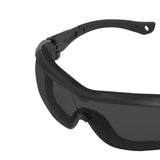 Maxbell Outdoor Goggles Glasses Adjustable Straps Unisex Eye Protection for Camping Black