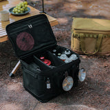 Maxbell Camping Storage Bag with Handle Sundry Box Basket for Hiking Barbecue Picnic