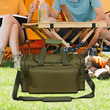 Maxbell Barbecue Tool Storage Bag Built in Compartment with Handles for Travel Grill