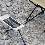 Maxbell Folding Chair Footrest Retractable Feet Legs Rest for Outdoor Camping Picnic beige