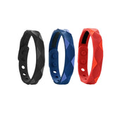 Maxbell Wristband Anti Static Silicone Silica Bracelet Indoor Exercises Yoga Black