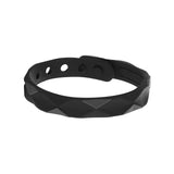 Maxbell Wristband Anti Static Silicone Silica Bracelet Indoor Exercises Yoga Black