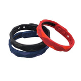 Maxbell Wristband Anti Static Silicone Silica Bracelet Indoor Exercises Yoga Red