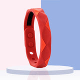 Maxbell Wristband Anti Static Silicone Silica Bracelet Indoor Exercises Yoga Red