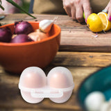 Maxbell Egg Holder Eggs Carrier Holder Egg Box Leakproof for Travel Outdoor Hiking