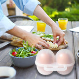 Maxbell Egg Holder Eggs Carrier Holder Egg Box Leakproof for Travel Outdoor Hiking