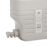Maxbell Water Storage Tank with Faucet Water Jug Canister for BBQ Hiking Backpacking 12L Beige