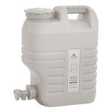 Maxbell Water Storage Tank with Faucet Water Jug Canister for BBQ Hiking Backpacking 12L Beige