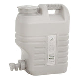 Maxbell Water Storage Tank with Faucet Water Jug Canister for BBQ Hiking Backpacking 12L Beige