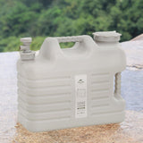 Maxbell Water Storage Tank with Faucet Water Jug Canister for BBQ Hiking Backpacking 18L Beige