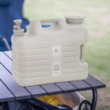 Maxbell Water Storage Tank with Faucet Water Jug Canister for BBQ Hiking Backpacking 18L Beige