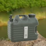 Maxbell Water Storage Tank with Faucet Water Jug Canister for BBQ Hiking Backpacking 24L Green