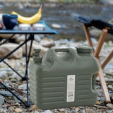 Maxbell Water Storage Tank with Faucet Water Jug Canister for BBQ Hiking Backpacking 24L Green