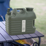 Maxbell Water Storage Tank with Faucet Water Jug Canister for BBQ Hiking Backpacking 24L Green