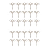 Maxbell Three Hook Threaded Nail Luminous Lightweight for Gardening Hiking Camping 10pcs