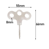 Maxbell Three Hook Threaded Nail Luminous Lightweight for Gardening Hiking Camping 15pcs