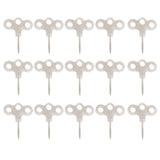Maxbell Three Hook Threaded Nail Luminous Lightweight for Gardening Hiking Camping 15pcs