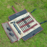 Maxbell Tent Pegs Storage Bag Hammer Organizer Tent Nail Bag for Tent Accessories