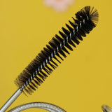Maxbell Water Bag Cleaning Brush Cleaning Tool Flexible for Home Hiking Kitchen Black