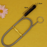 Maxbell Water Bag Cleaning Brush Cleaning Tool Flexible for Home Hiking Kitchen Black