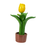 Maxbell Minimalist Tabletop Goblets Glass Holder Hanger for Kitchen Tabletop Wedding yellow