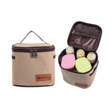 Maxbell Outdoor Camping Spice Storage Jars Set Clear Sugar Salt Flavoring Container