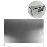 Maxbell Camping Table Board Splicing Sturdy Durable for Fishing Picnic Barbecue Argent Hang