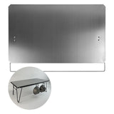 Maxbell Camping Table Board Splicing Sturdy Durable for Fishing Picnic Barbecue Argent Hang