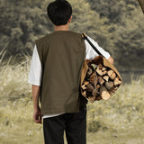 Maxbell Log Tote Wood Carrying Bag Travel Camping Waterproof Trip Firewood Carrier