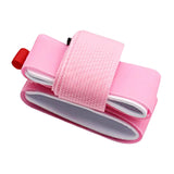 Maxbell Ski Strap Handheld Ski Pole Shoulder Strap for Winter Sports Skiing Downhill Pink